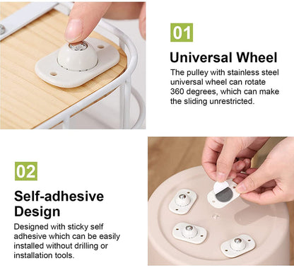 [12 PCS] FURNITURE MOVING WHEEL CASTERS