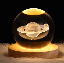 THE-ETERNAL 3D CRYSTAL BALL NIGHT LAMP