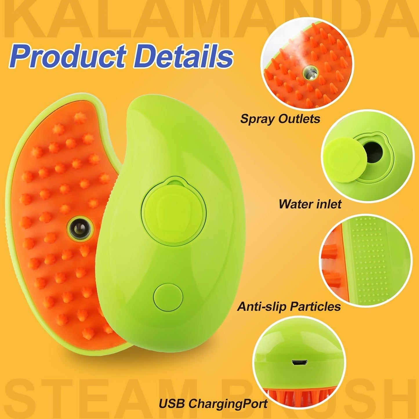 Pet Steam Brush