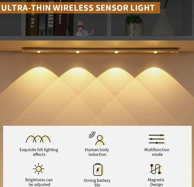 AI-POWERED MAGNETIC MOTION SENSOR LIGHT