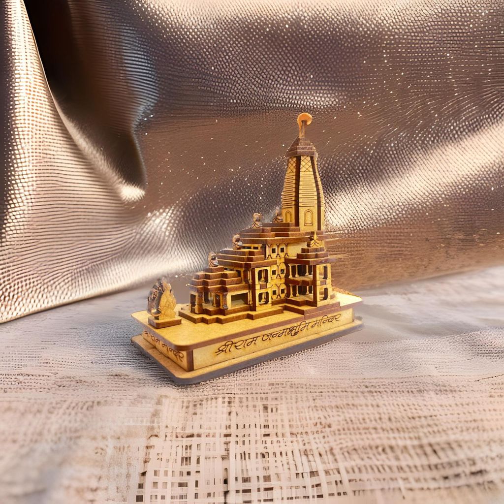 SHRI RAM MANDIR - AYODHYA 3D MODEL REPLICA 🚩