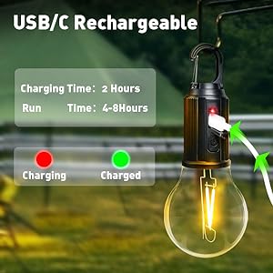 Portable USB Rechargeable Multi-Use Bulb