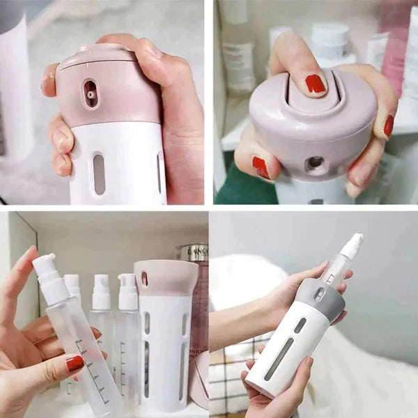 4-in-1 Travel Dispenser Bottle